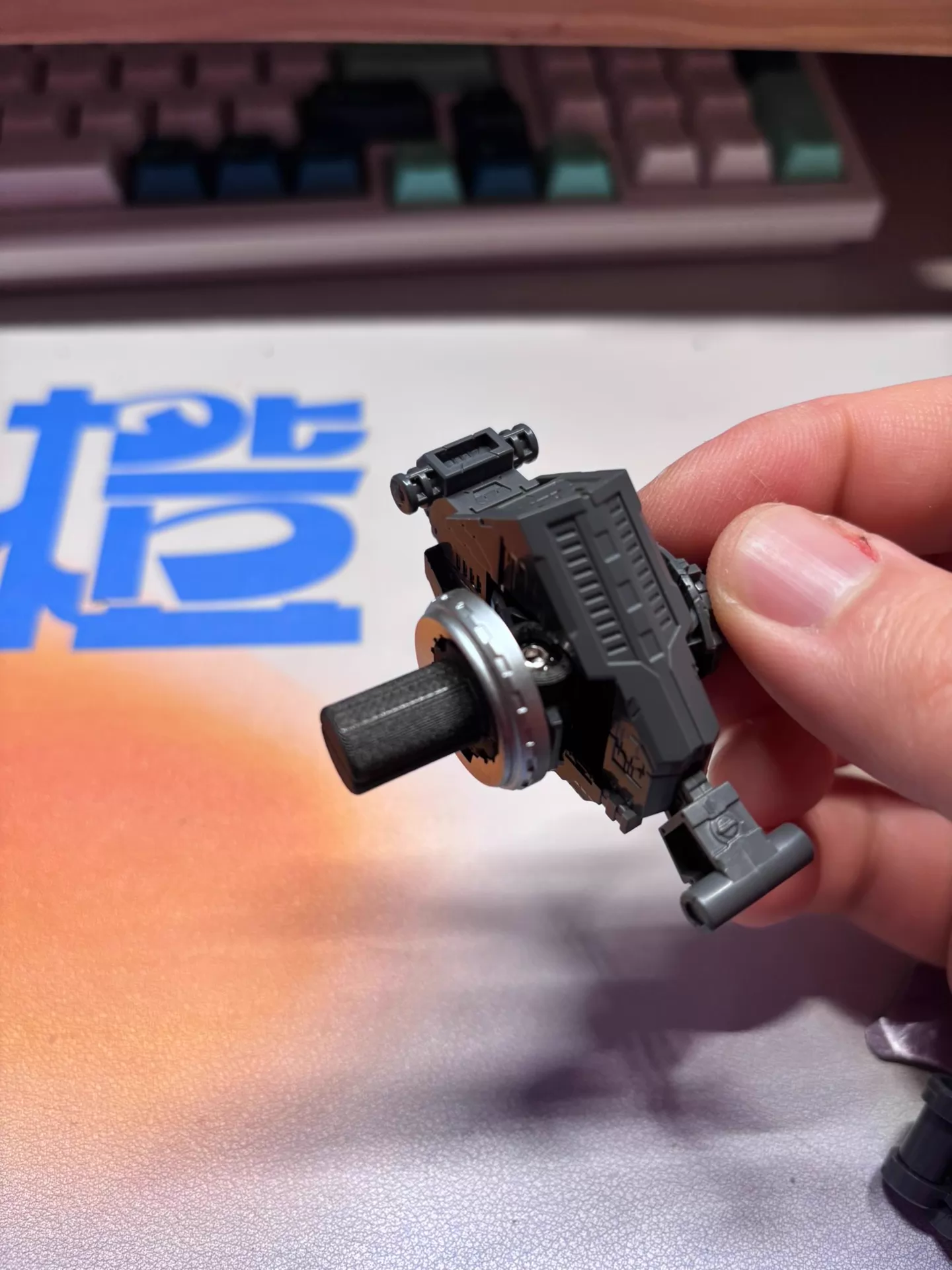 [3D printed pieces] Bandai PG Unicorn PGU 1/60 ν Gundam Replacement Parts / Reinforced Parts