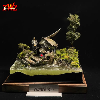 [Model Scene / Diorama Kit] Stream Scene Material Kit for model kits