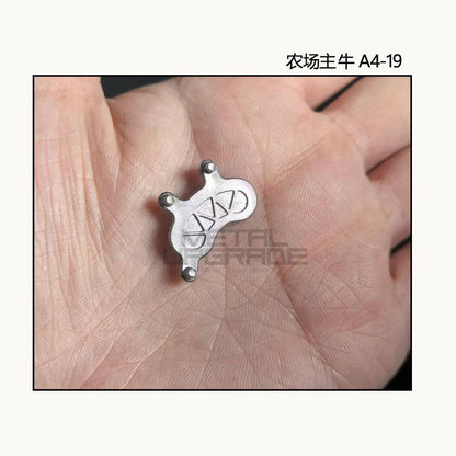 [Metal pieces/3D printed pieces] Farmer Creation 1/100 GK Style Nu Model Kit 3D printed parts Shoulder and other metal parts, clear parts