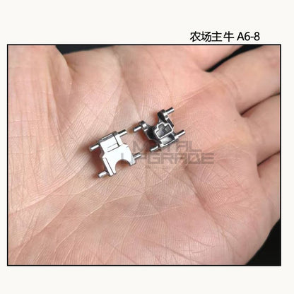 [Metal pieces/3D printed pieces] Farmer Creation 1/100 GK Style Nu Model Kit 3D printed parts Shoulder and other metal parts, clear parts