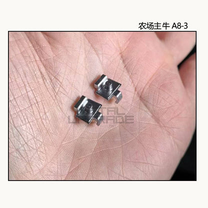[Metal pieces/3D printed pieces] Farmer Creation 1/100 GK Style Nu Model Kit 3D printed parts Shoulder and other metal parts, clear parts