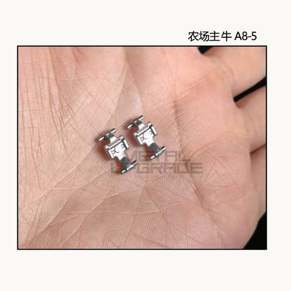 [Metal pieces/3D printed pieces] Farmer Creation 1/100 GK Style Nu Model Kit 3D printed parts Shoulder and other metal parts, clear parts