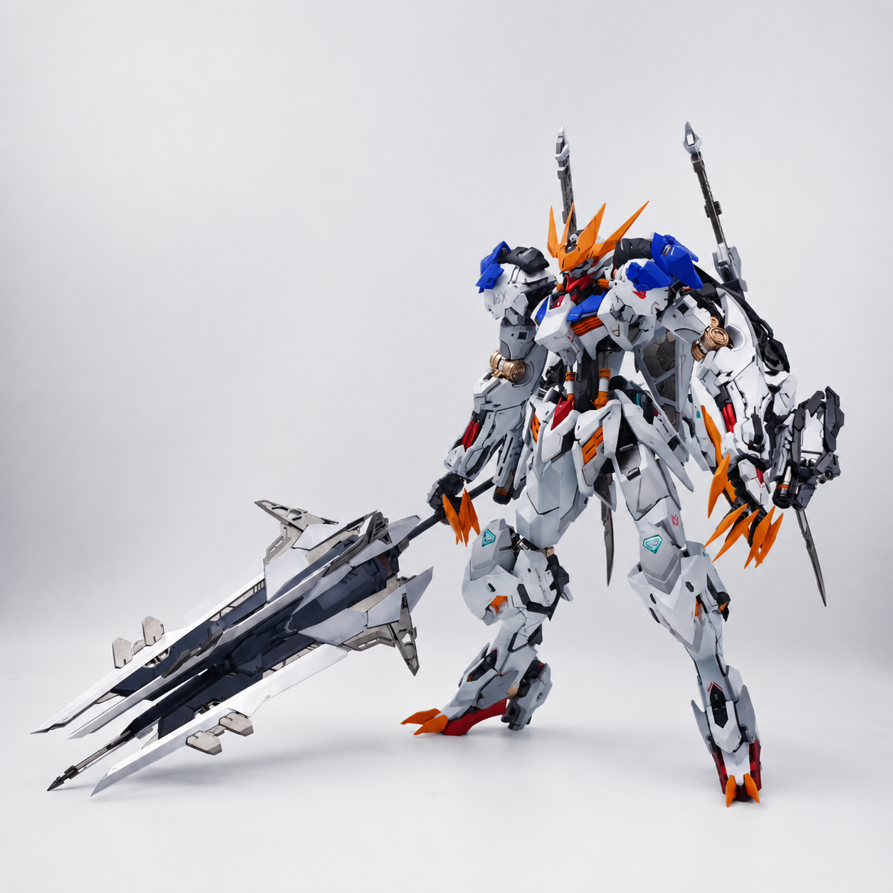 [Color customization] LUNAVOR MG 1/100 Wolf King Barbatos ASW-G-08 (Shading Paint Color Scheme) model kit