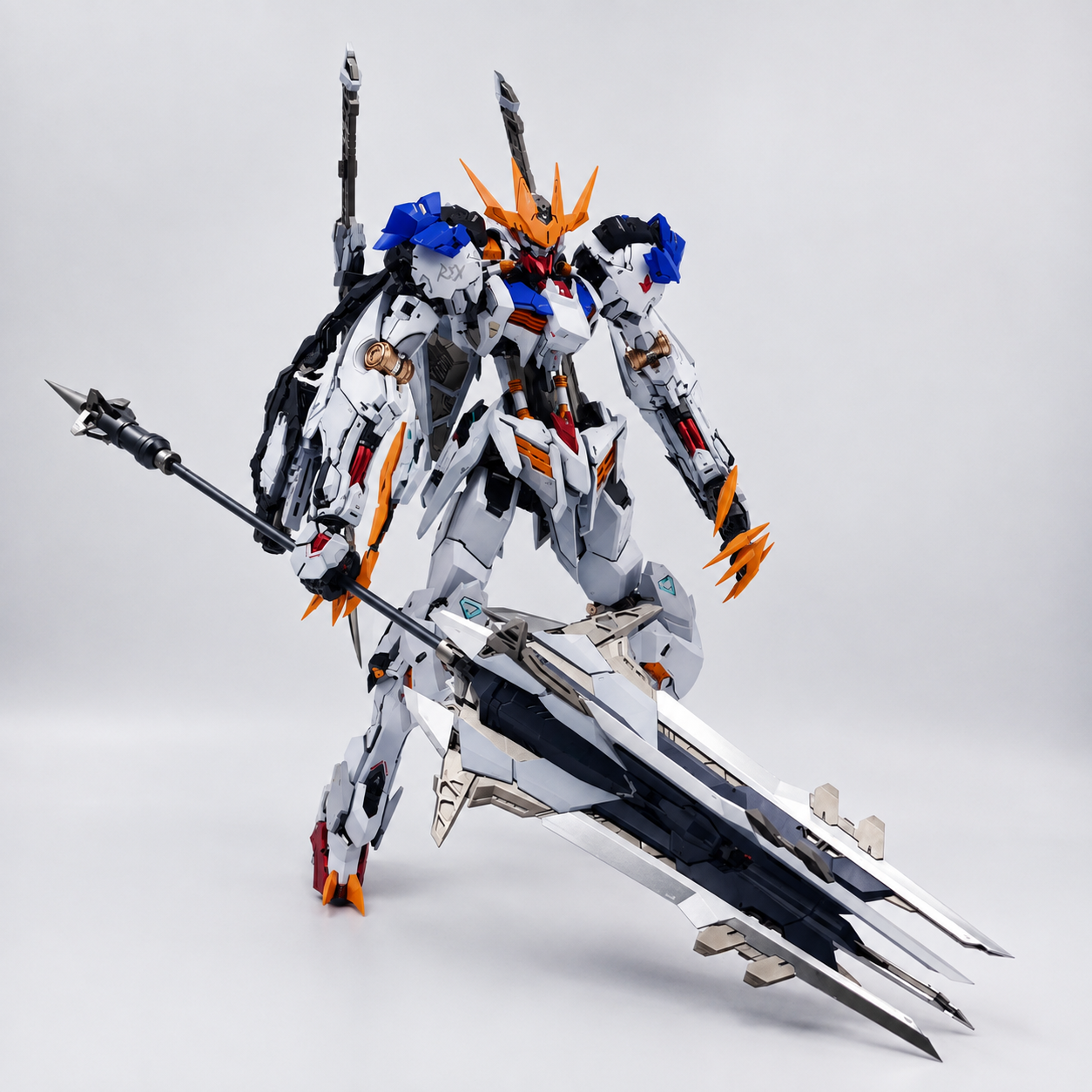 [Color customization] LUNAVOR MG 1/100 Wolf King Barbatos ASW-G-08 (Shading Paint Color Scheme) model kit