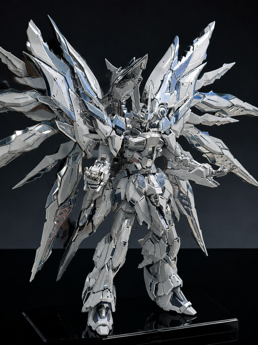 [Custom Electroplating] Einta Industries Sky Defender 1/72 Model Kit (Twilight electroplated color scheme) Model Kit