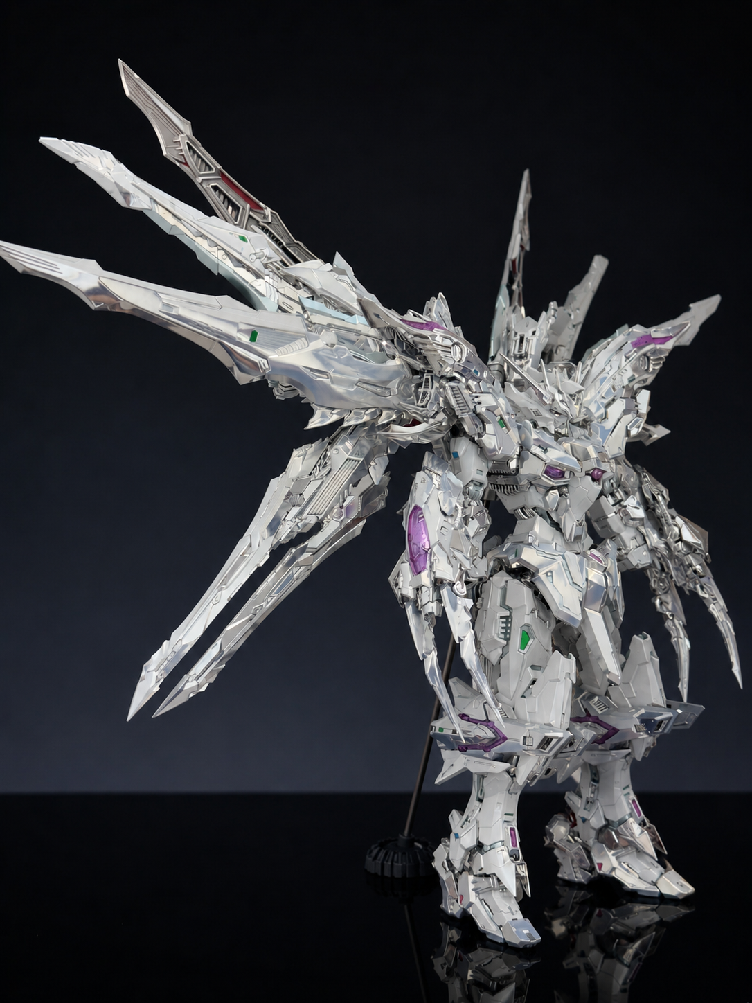 [Custom Electroplating] Infinite Dimension RT-002 Nemesis (Twilight electroplated color scheme) Model Kit