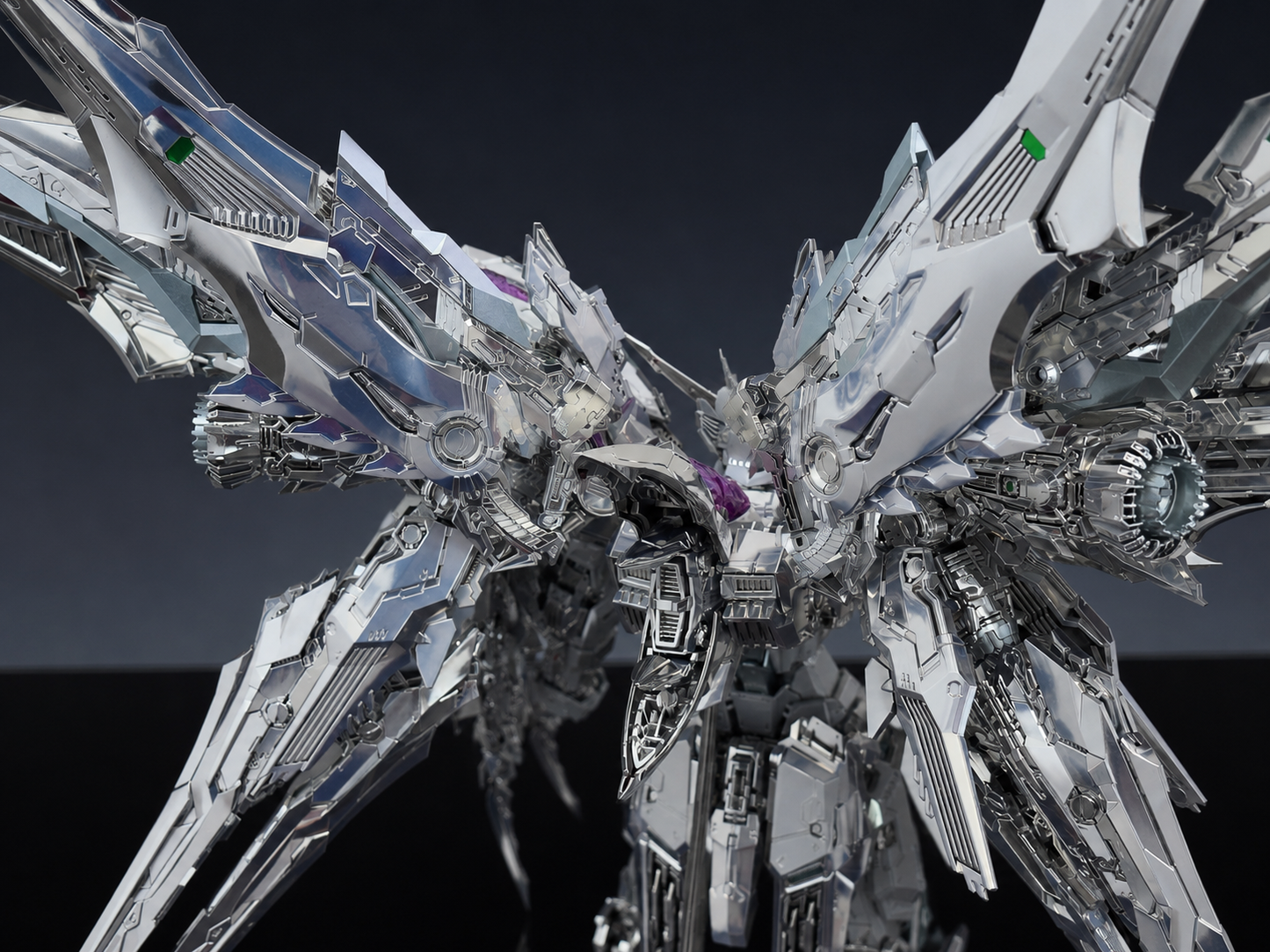 [Custom Electroplating] Infinite Dimension RT-002 Nemesis (Twilight electroplated color scheme) Model Kit