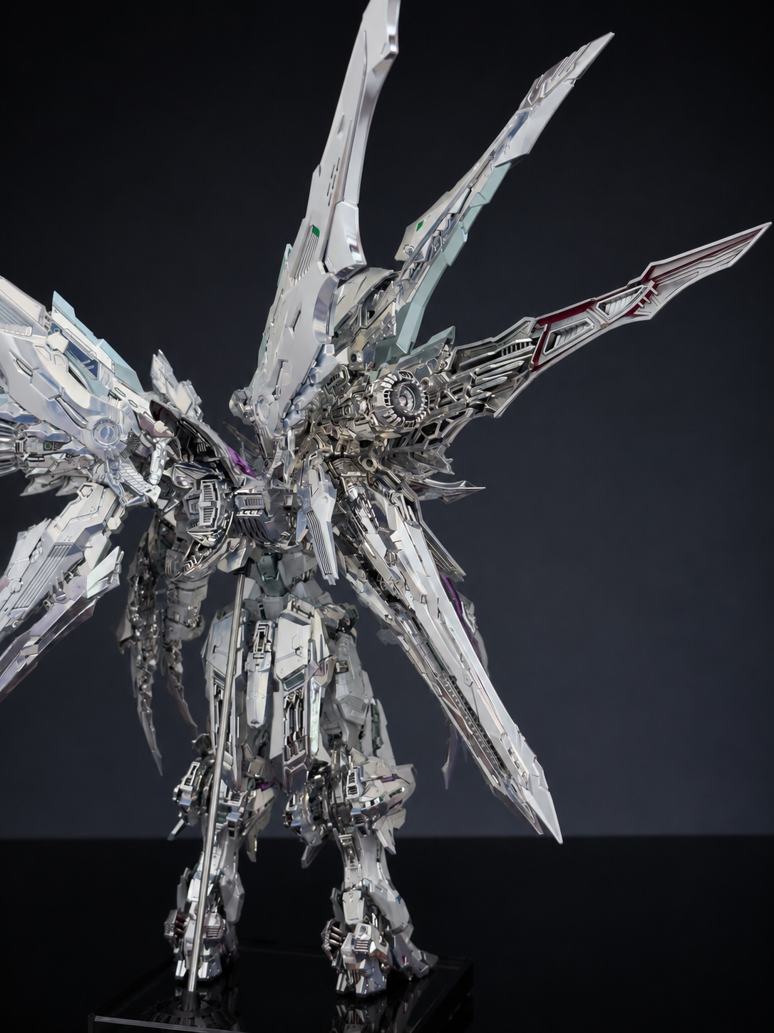 [Custom Electroplating] Infinite Dimension RT-002 Nemesis (Twilight electroplated color scheme) Model Kit