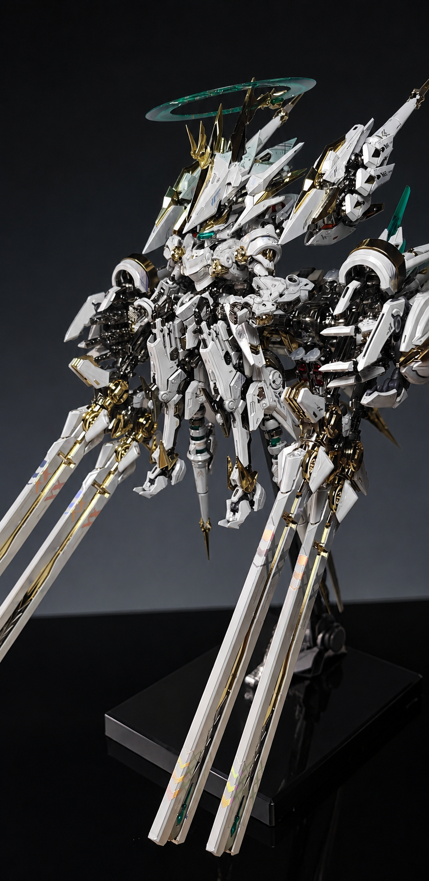 [Custom Electroplating] Daiblos Core CZ-011B Colada (Titanium Electroplating White Gold Color Scheme) model kit