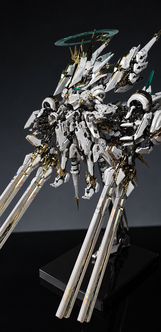 [Color customization] Daiblos Core CZ-011B Colada (Titanium Electroplating White Gold Color Scheme) model kit