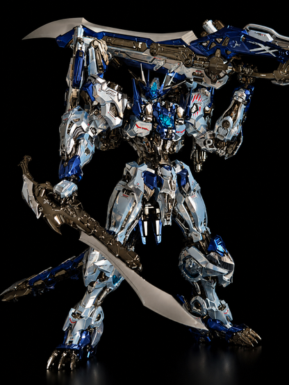 [Custom Electroplating] Infinity Nova RMD Fenrir 1/72 Scale (Ice Blue Electroplating Color Scheme) Model Kit