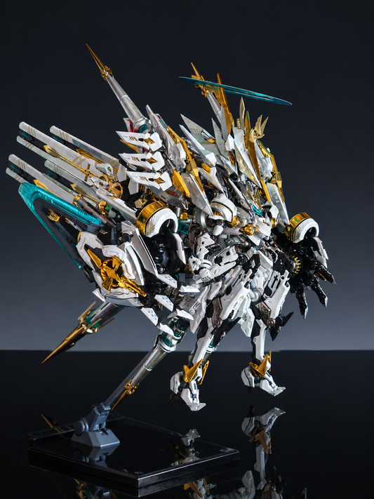 [Custom Electroplating] Daiblos Core CZ-011B Colada (Titanium Electroplating White Gold 2 Color Scheme) model kit