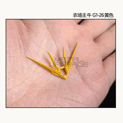 [Metal pieces/3D printed pieces] Farmer Creation 1/100 GK Style Nu Model Kit 3D printed parts Shoulder and other metal parts, clear parts