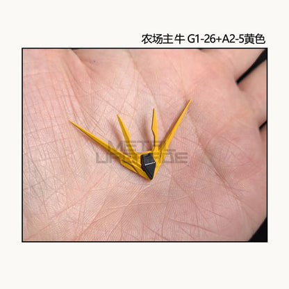[Metal pieces/3D printed pieces] Farmer Creation 1/100 GK Style Nu Model Kit 3D printed parts Shoulder and other metal parts, clear parts