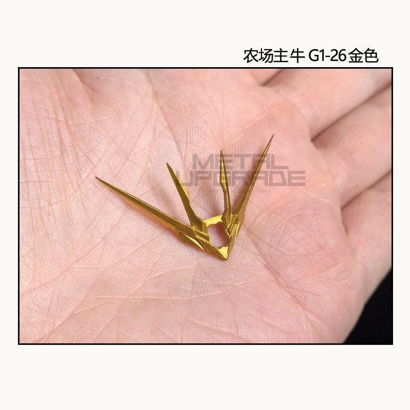 [Metal pieces/3D printed pieces] Farmer Creation 1/100 GK Style Nu Model Kit 3D printed parts Shoulder and other metal parts, clear parts