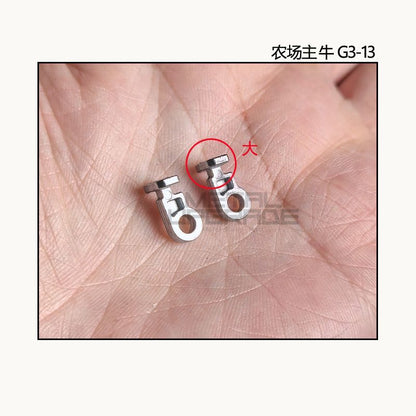 [Metal pieces/3D printed pieces] Farmer Creation 1/100 GK Style Nu Model Kit 3D printed parts Shoulder and other metal parts, clear parts