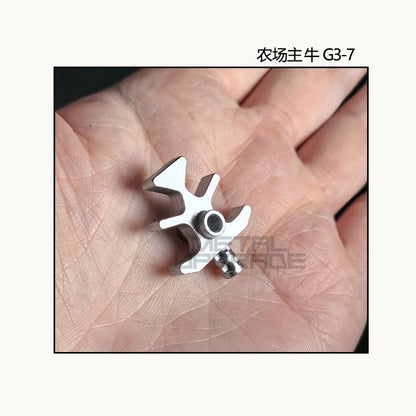[Metal pieces/3D printed pieces] Farmer Creation 1/100 GK Style Nu Model Kit 3D printed parts Shoulder and other metal parts, clear parts