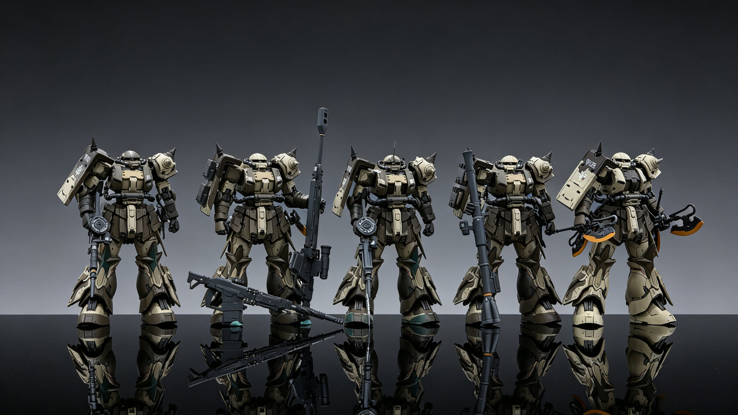 [Resin Kit] PRE-ORDER Southern Cross Zaku (MS-06GD Ground High Mobility Zaku)