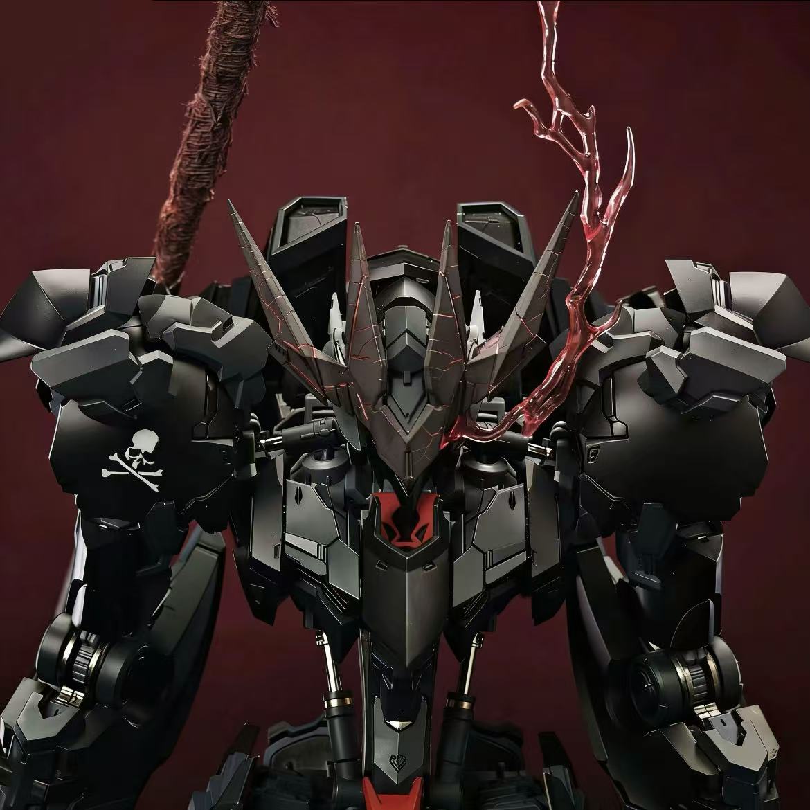 [Color customization] WOLF TECH 1/100 MG detail up Barbatos Lupus Rex king (Dark 1 color scheme)  model kit