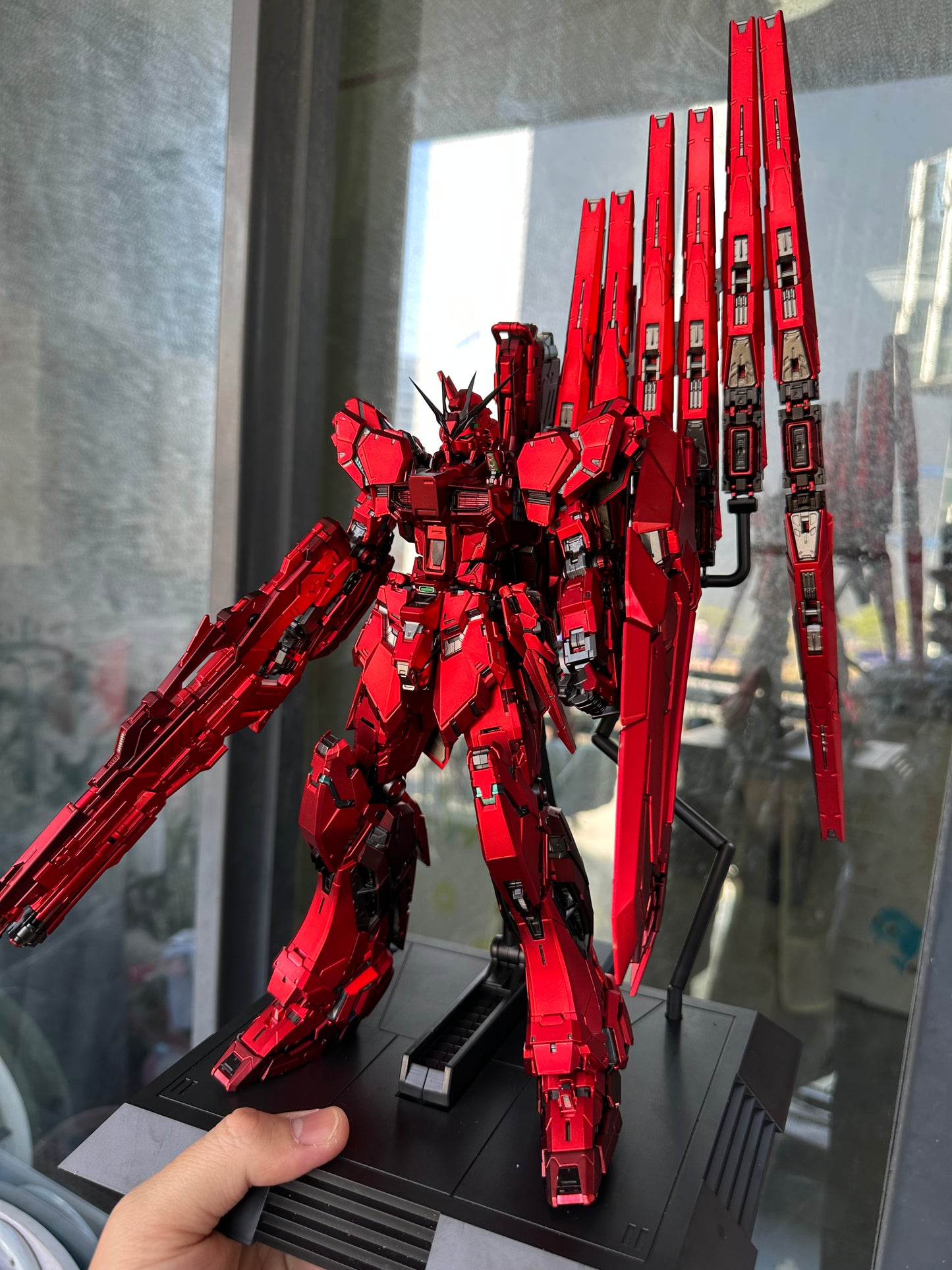 [Color customization]Farmer Creation 1/100 GK Style Nu (Electroplated original/red color scheme) Model Kit