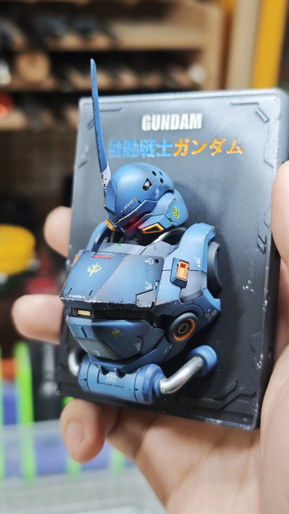 [Color customization] Kampfer Card Bust refrigerator magnet (Vertica Versions) Painted