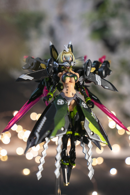 [Custom Painting] Kotobukiya Megami Device Asra Tamamonomae (Gradient painting Color Scheme) model kit