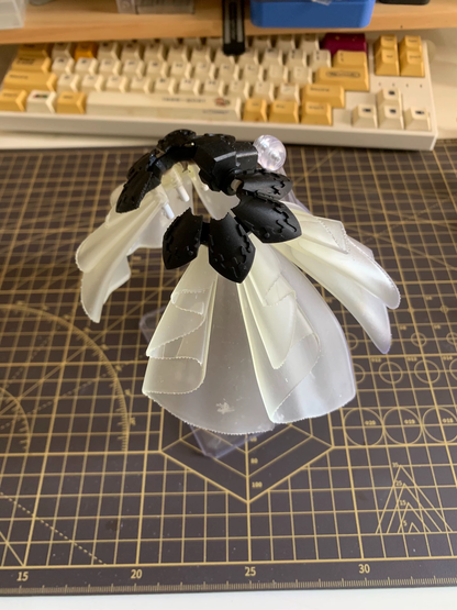 [3D printed pieces] Skirt Armor for Hemoxian x Animester 1/10 Rosado [Star Flower Lily MK3]