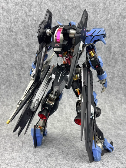 [Color customization] MG 1/100 ASW-G-XX Gundam Vidar (Prism Blue-Black/Shading Color Scheme)