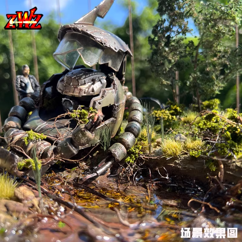 [Model Scene / Diorama Kit] Stream Scene Material Kit for model kits