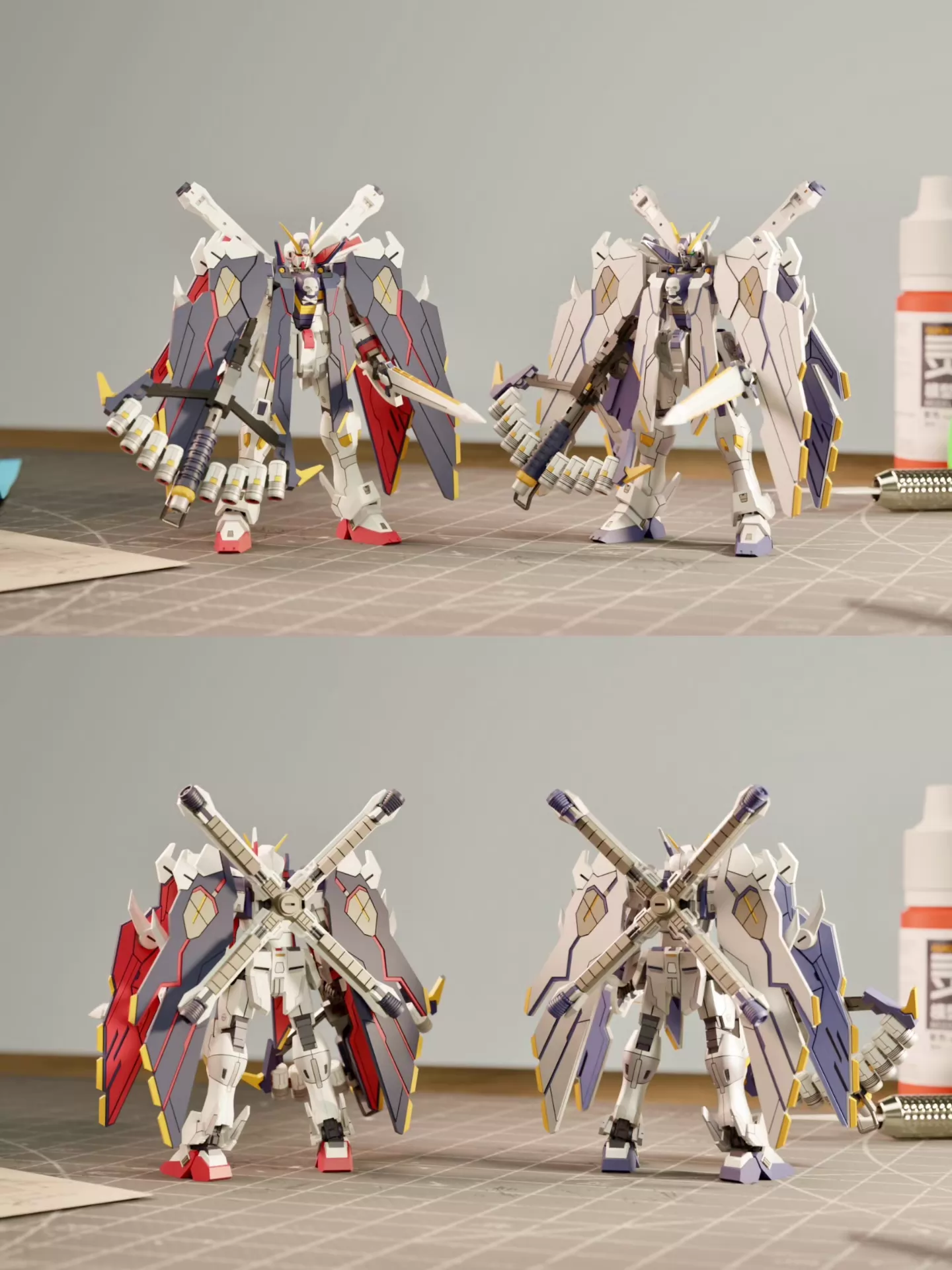 [Artifact] Crossbone X1, X1 kai, X2, X3, Full Cloth, Crossbone Gundam (non-articulated) 5.5cm-airlift