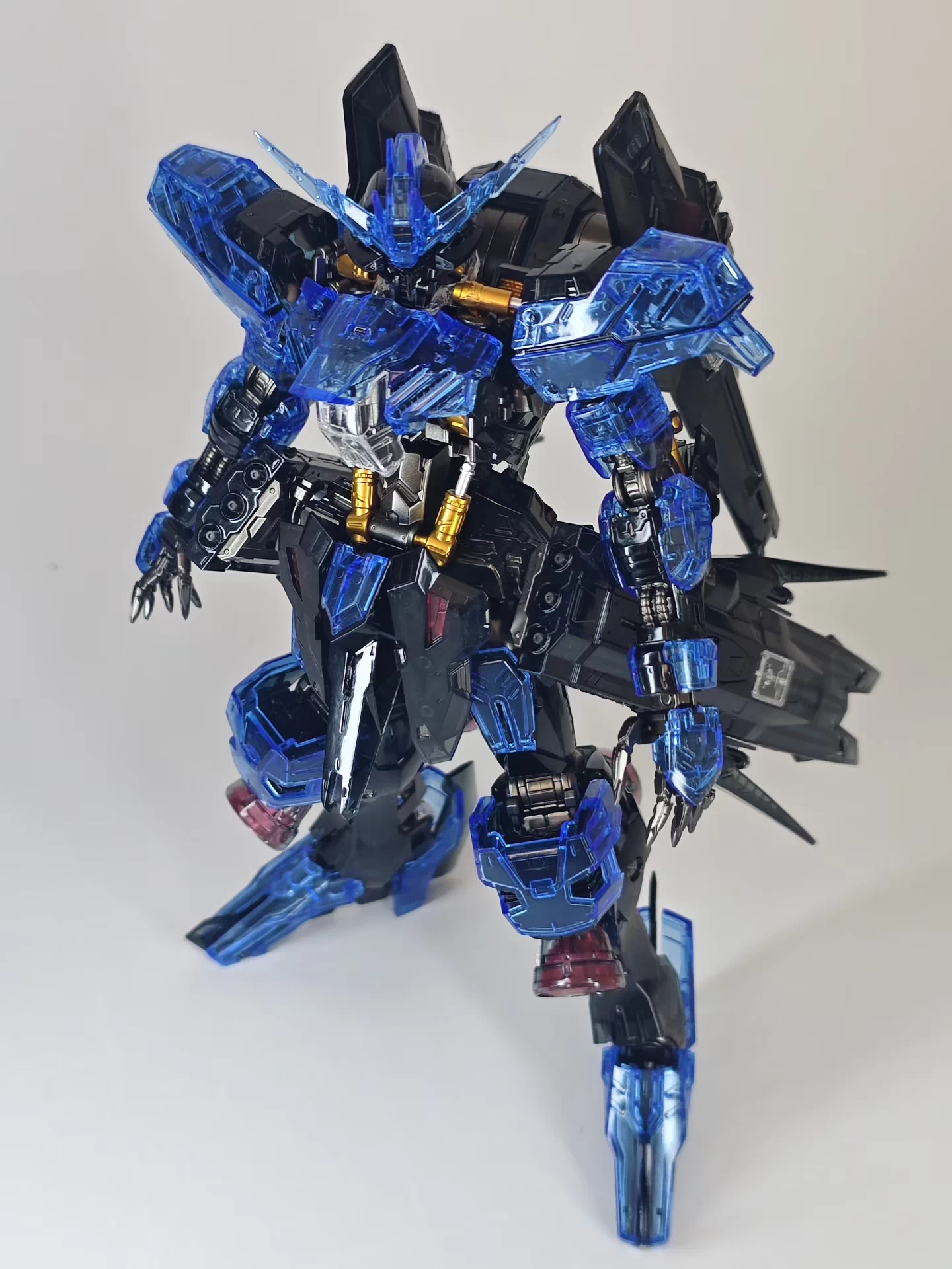 [Clear pieces]MG 1/100 ASW-G-XX Gundam Vidar (External armor clear parts)