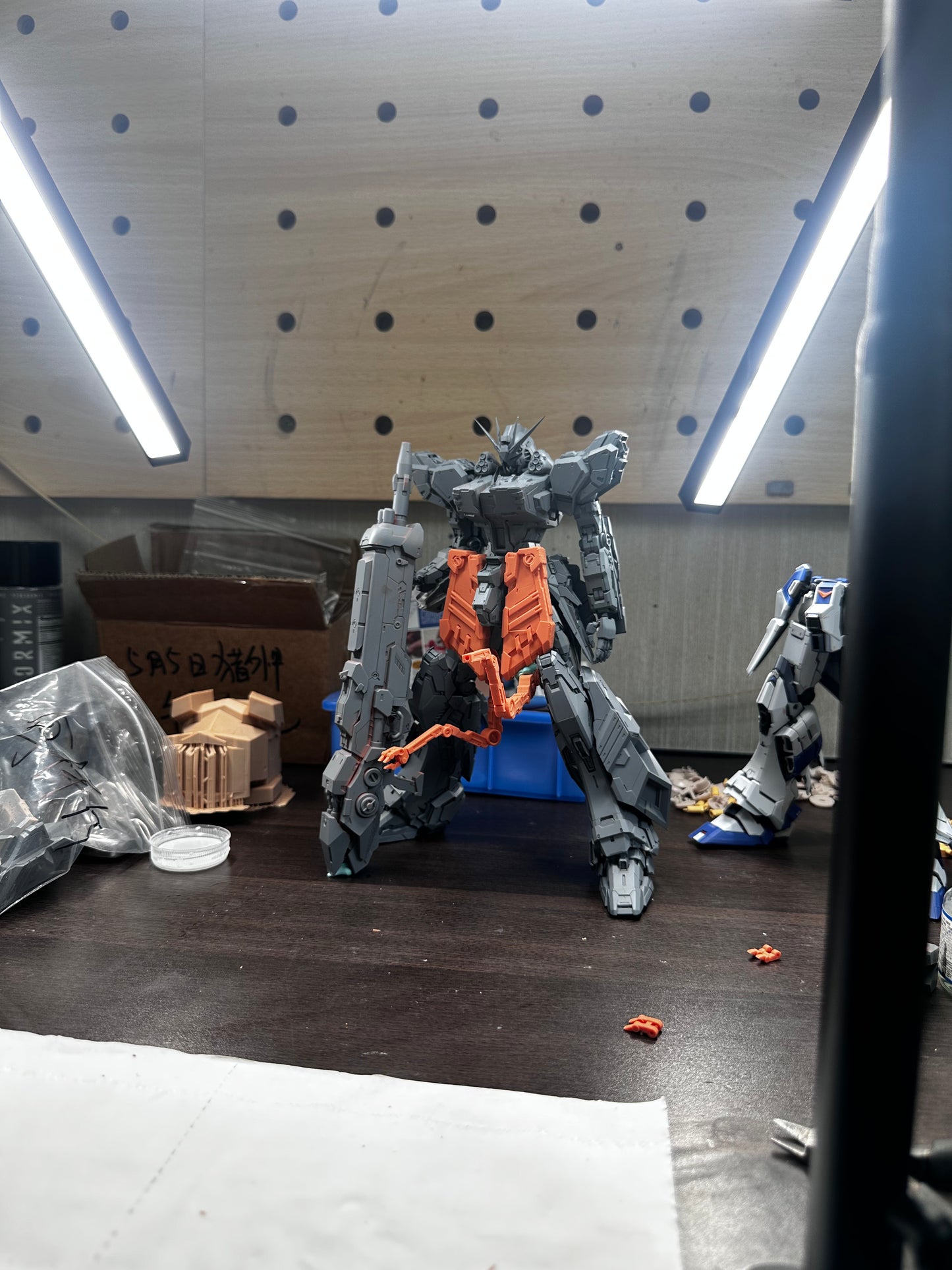 [Painted Kit] Painted PRE-ORDER HWS armor set 1/100 NU Enhanced Conversion Kit HWS resin conversion parts fits Farmer Nu, Fortune Meow Nu, V-tiger Nu and Yujiaoland Nu.