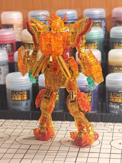 [Clear parts] RG Shining gundam (External armor clear parts)