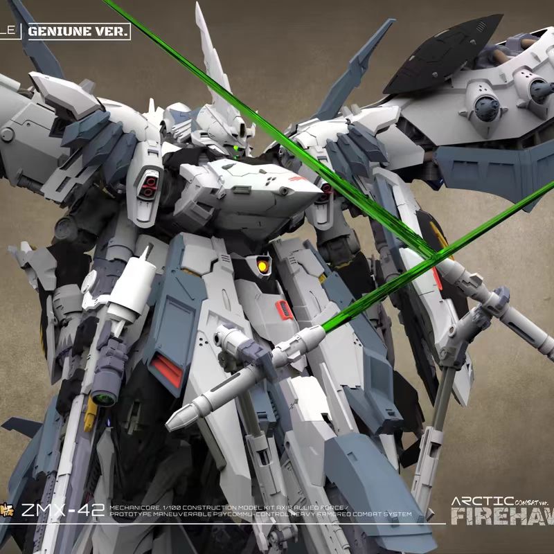 Mechanicore ZMX42 Firehawk (Arctic Combat Mode) 1/100 Scale Model Kit