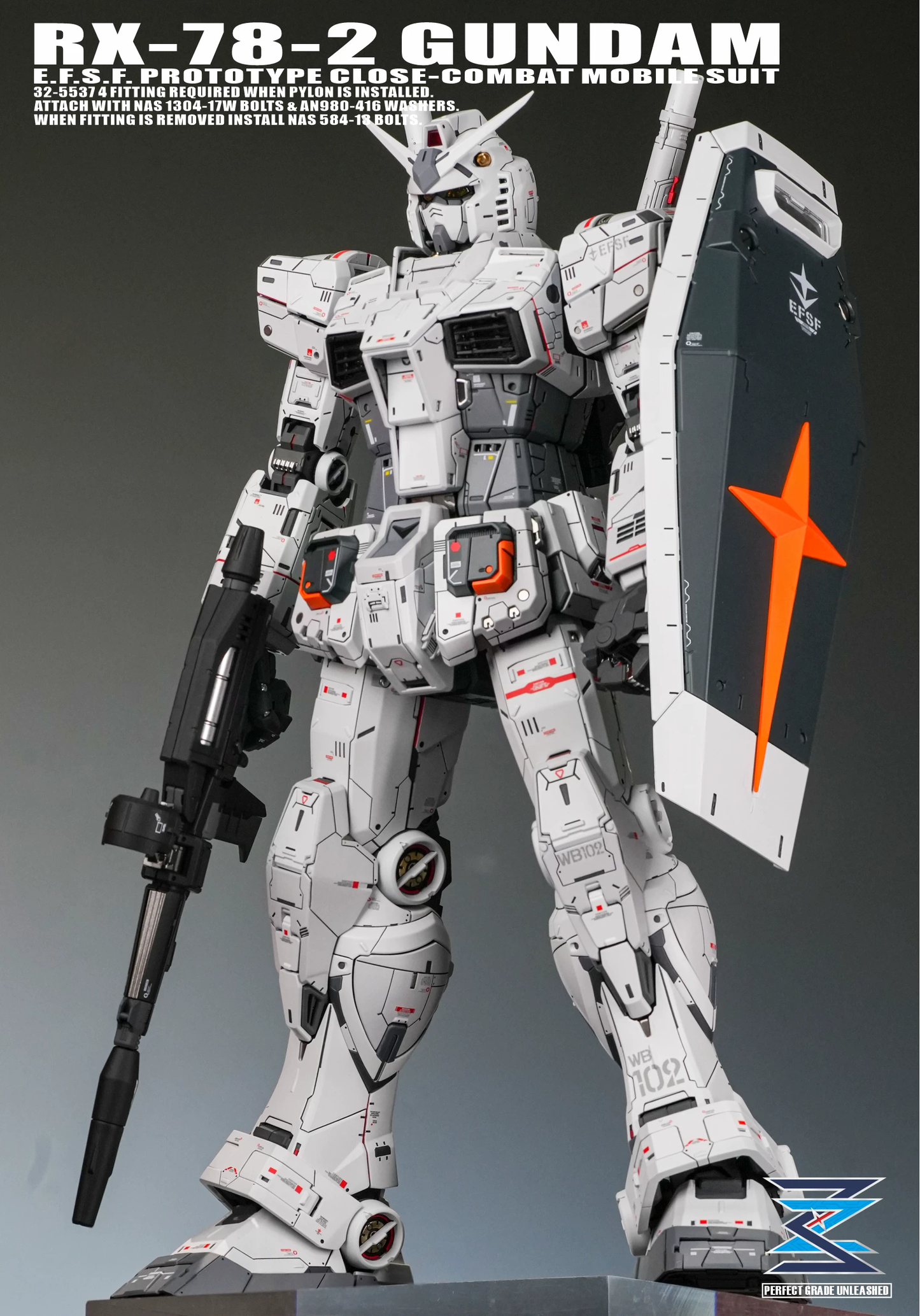 [Resin Kit] 1/60 PGU RX78-2 O Gundam Enhanced Conversion Kit