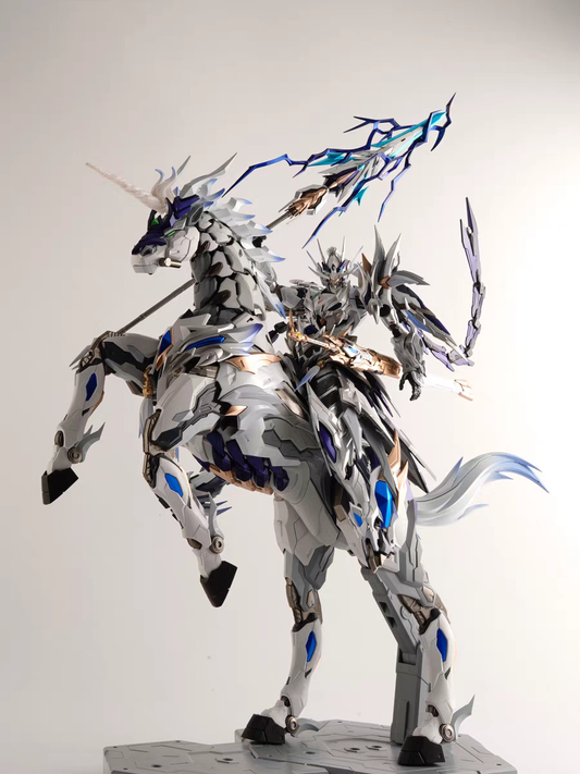 [Color customization] Motor Nuclear Zhao Yun & White Dragon Horse（White light color color scheme） Model Kit