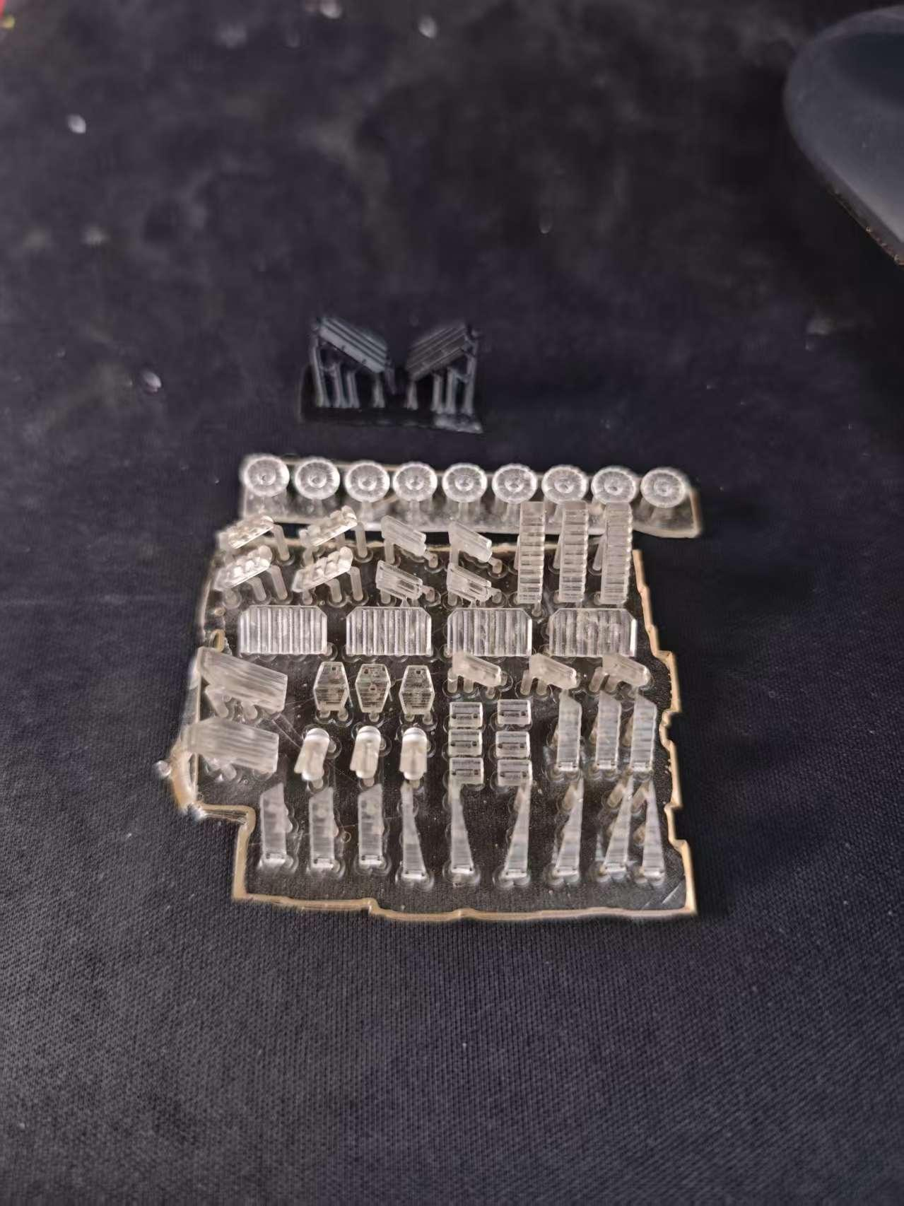 [Lighting kit materials] Lighting kit materials and clear parts for Farmer Creation 1/100 GK Style Nu Model Kit