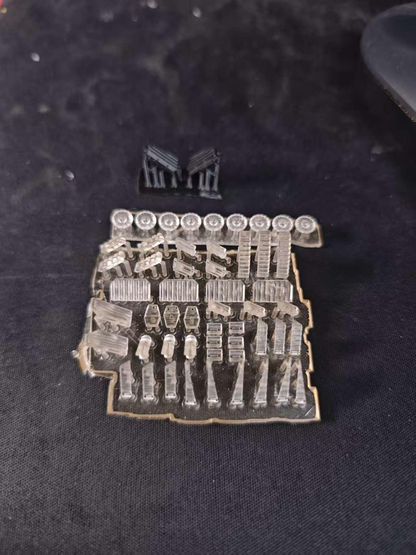 [Lighting kit materials] Lighting kit materials and clear parts for Farmer Creation 1/100 GK Style Nu Model Kit