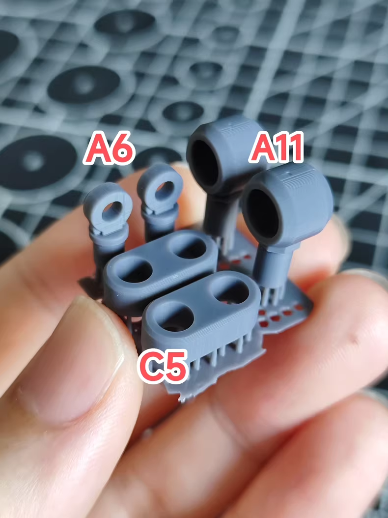 [3D printed parts] SNAA Firelord 1/100 Scale Model Kit（Head+Joint reinforcement parts）-airlift