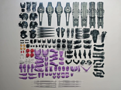 [Clear pieces]MG 1/100 ASW-G-XX Gundam Vidar (External armor clear parts)