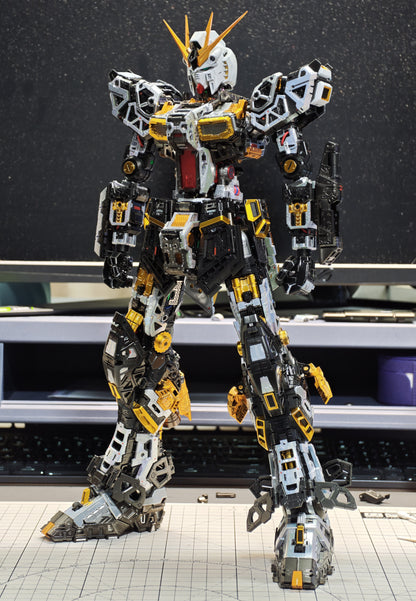 [Color customization] PG Unleashed 1/60 Nu Gundam (Electroplated color scheme) Model Kit