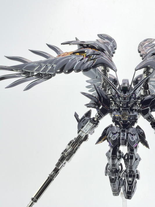 [Custom Electroplating] MGSD Wing Zero 3rd (Iridescent Black Electroplated Color Scheme) Model Kit