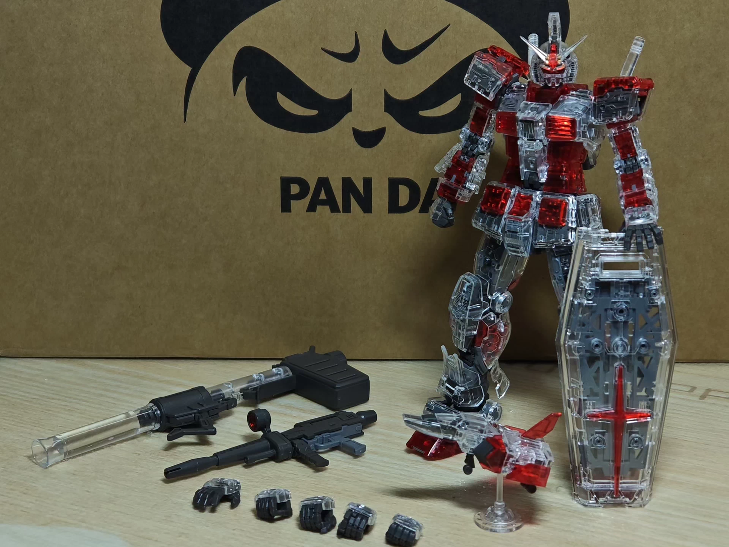 [Clear parts] Bandai/changlong/panda/fatcat RG/MG 1/144 RX-78-2 Gundam (Ver. 2.0) Armor