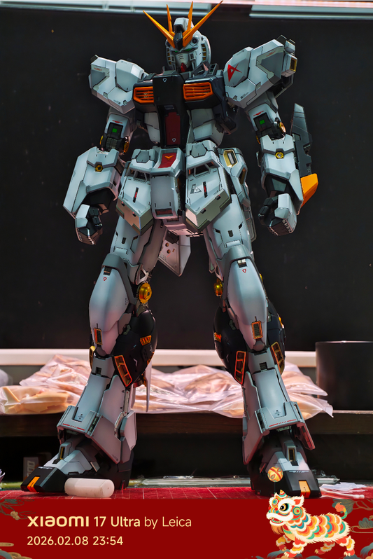 [Color customization] PG Unleashed 1/60 Nu Gundam (Shading color scheme) model kit