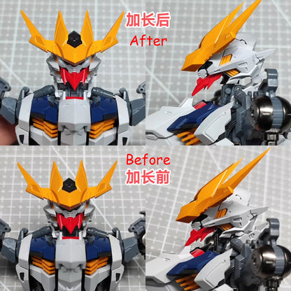 [3D printed pieces] WOLF TECH/LUNAVOR 1/100 detail up Barbatos Lupus Rex king Neck Extension Upgrade Parts