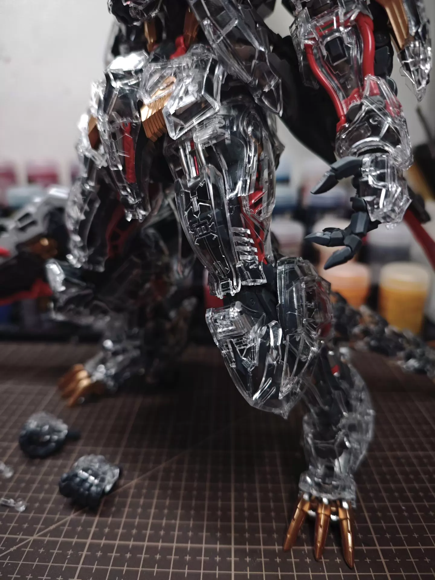 [Clear parts] Infinity Nova RMD Fenrir 1/72 Scale Model Kit (Armor clear parts)