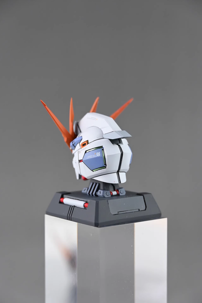 [Resin pieces]Fortune Meow's head Painted Resin pieces for Farmer Creation/V-tiger nu/MG 1/100 GK Style Nu head