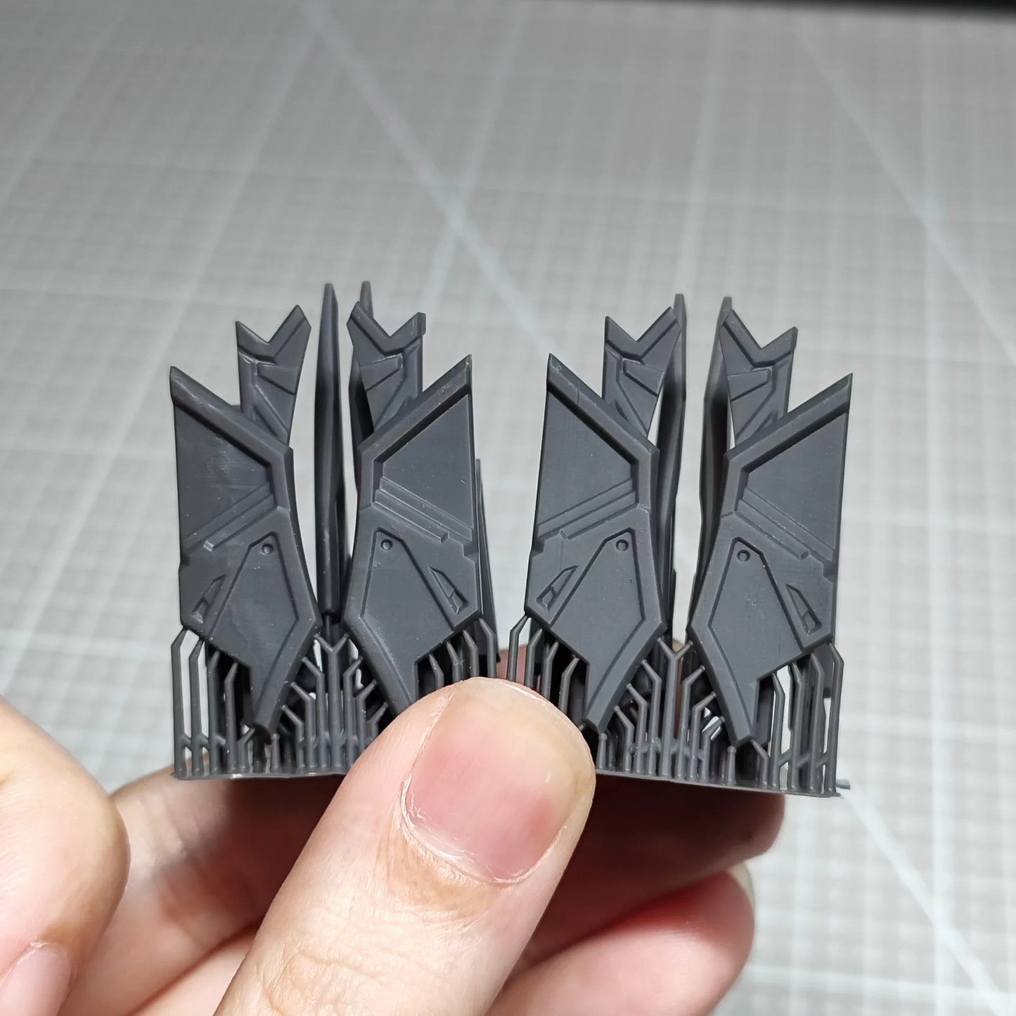 [3D printed parts] Infinity Nova Nemesis 1/100 Scale Model Kit (Wing cover parts)-airlift