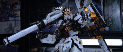 [Color customization] PG Unleashed 1/60 Nu Gundam (Titanium Electroplated color scheme) Model Kit