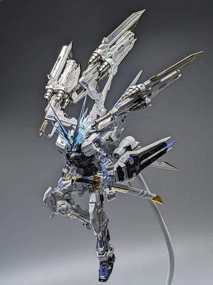 [Custom Electroplating] Bandai MG 1/100 Gundam Astray Red Dragon (Twilight Electroplated Color Scheme ) Model Kits